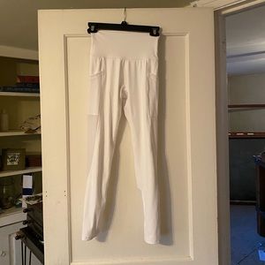 White aerie leggings